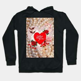 valentine’s day card Hoodie